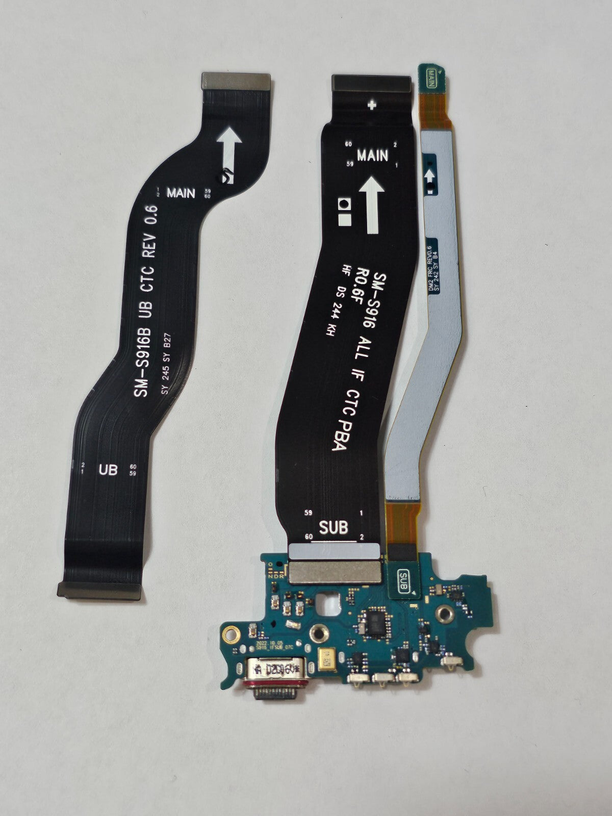 Charging Port Flex Cable — Galaxy S23+ (S916U) — photo 1