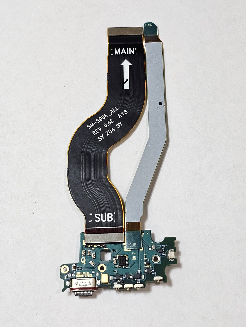 Charging Port Flex Cable — Galaxy S22+ (S906U) — photo 1