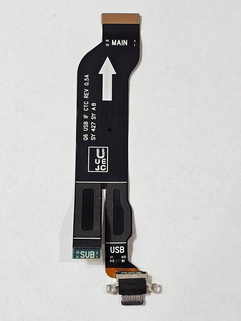 Samsung Galaxy Z Fold6 F956U USB-C Charging Port Flex Cable