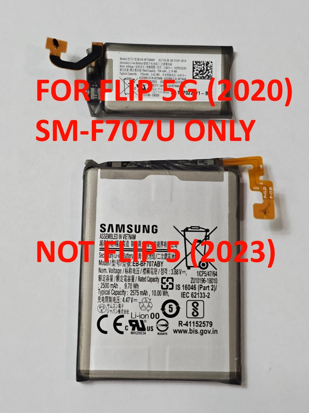 Samsung Galaxy Z Flip 5G F707U Battery
