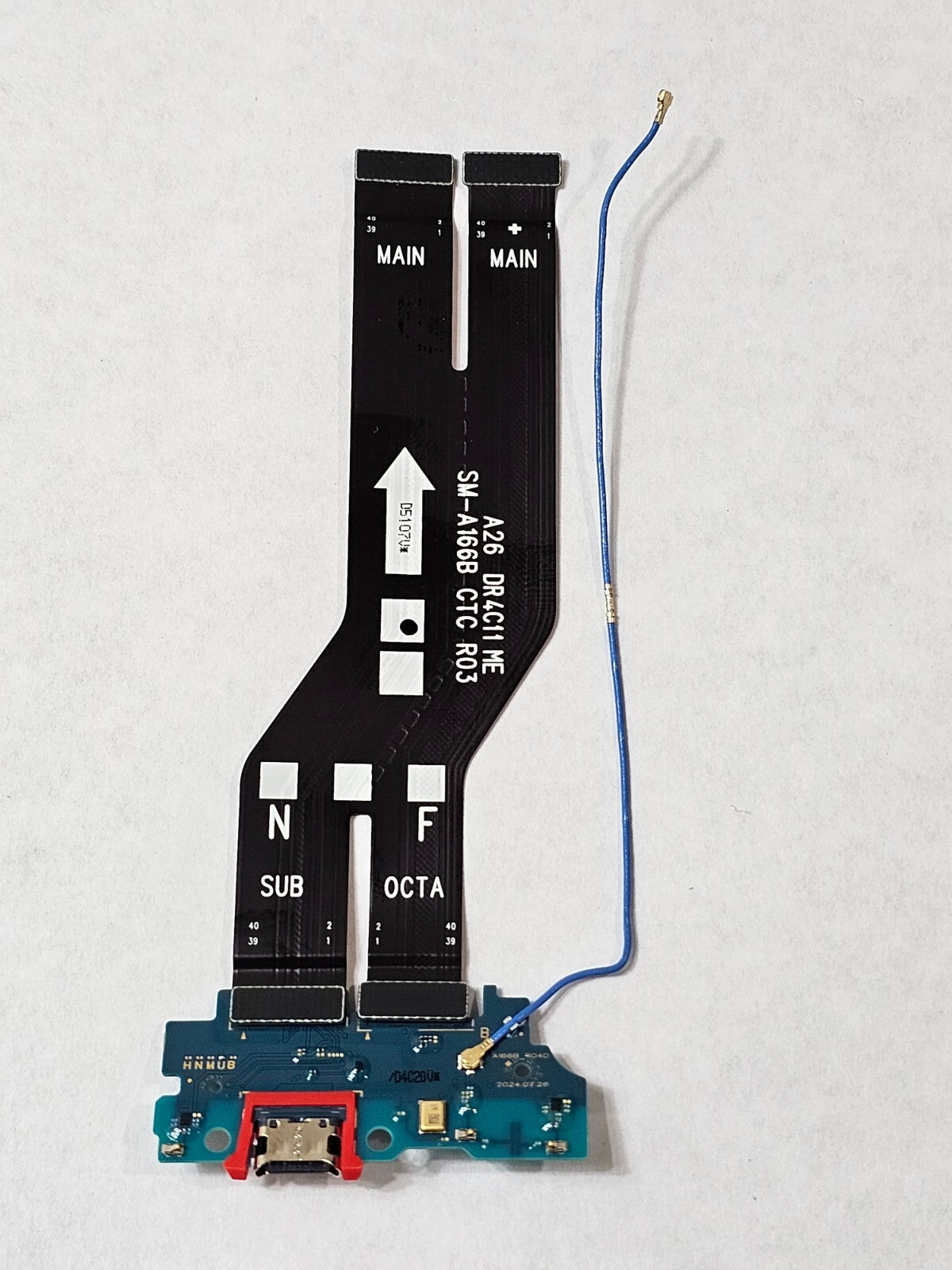 Charging Port Flex Cable — Galaxy A16 5G (A166U) — photo 1