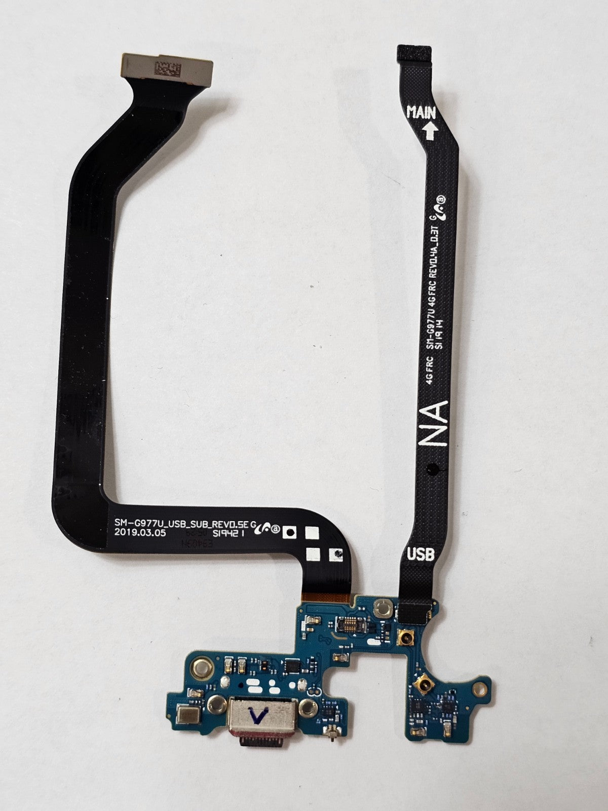 Samsung Galaxy S10 5G G977U USB-C Charging Port Flex Cable