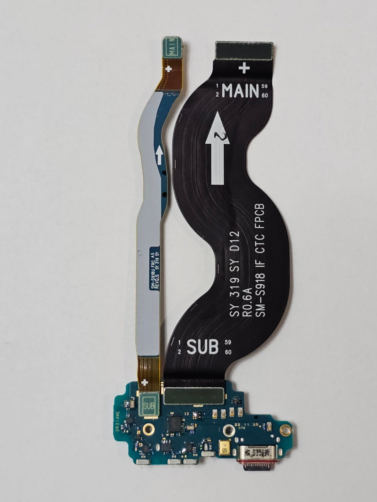 Charging Port Flex Cable — Galaxy S23 Ultra (S918U) — photo 1