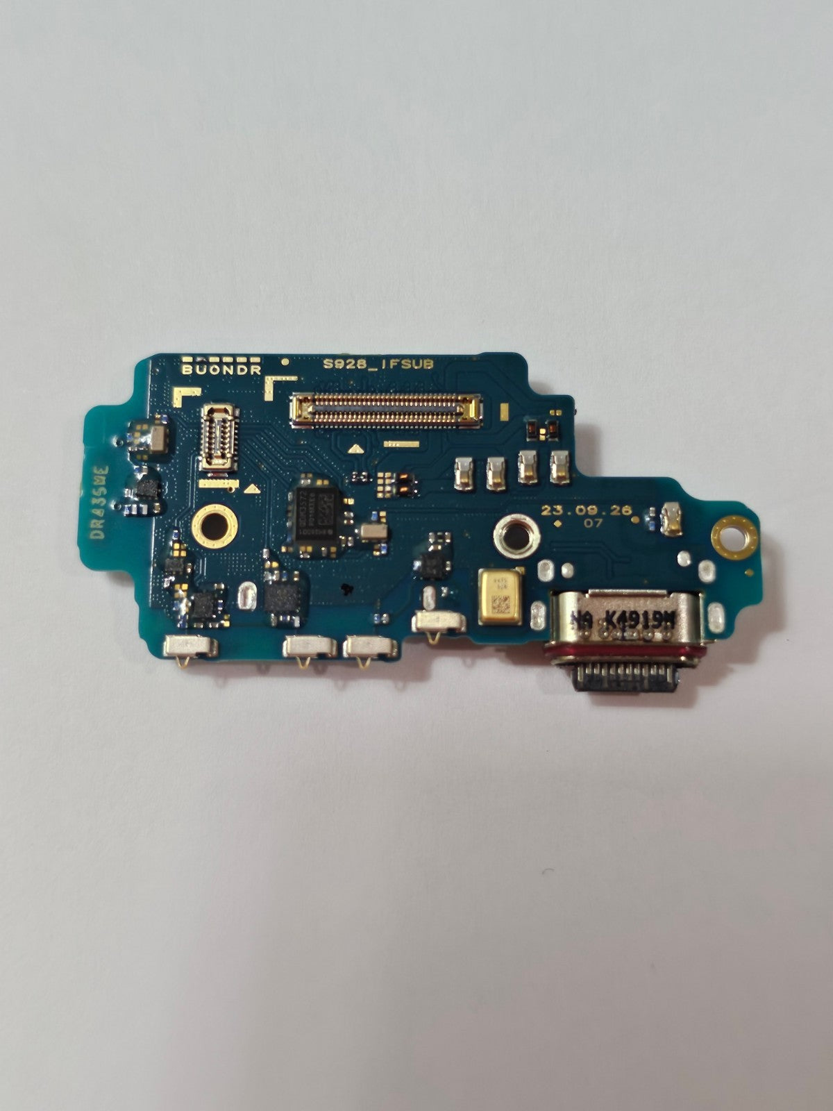 Samsung Galaxy S24 Ultra S928U USB-C Charging Port Sub-Board