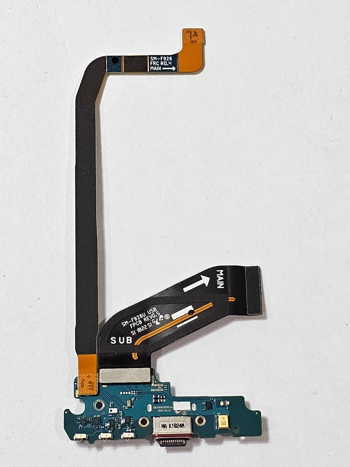 Samsung Galaxy Z Fold3 5G F926U USB-C Charging Port Sub-Board