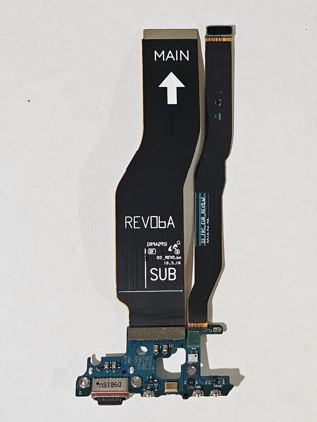 Samsung Galaxy Note10+ 5G N976U USB-C Charging Port Sub-Board