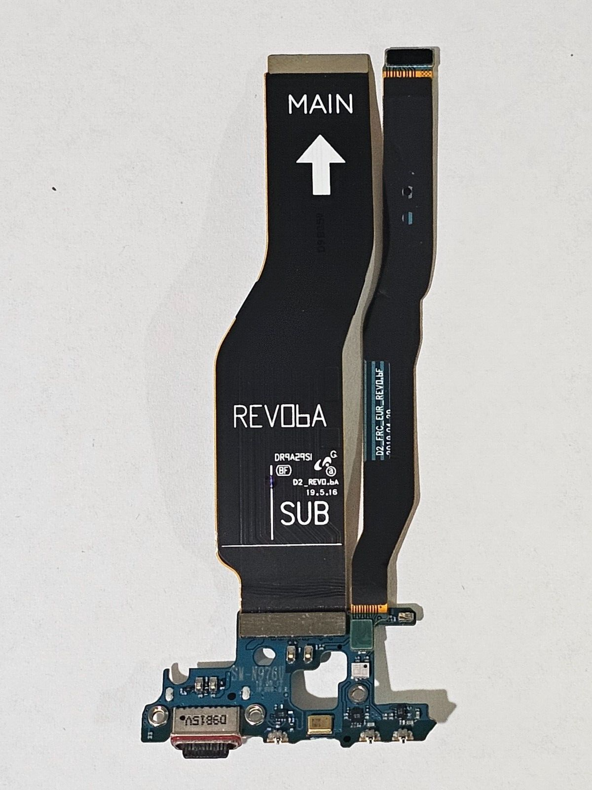 Samsung Galaxy Note10+ 5G N976U USB-C Charging Port Sub-Board
