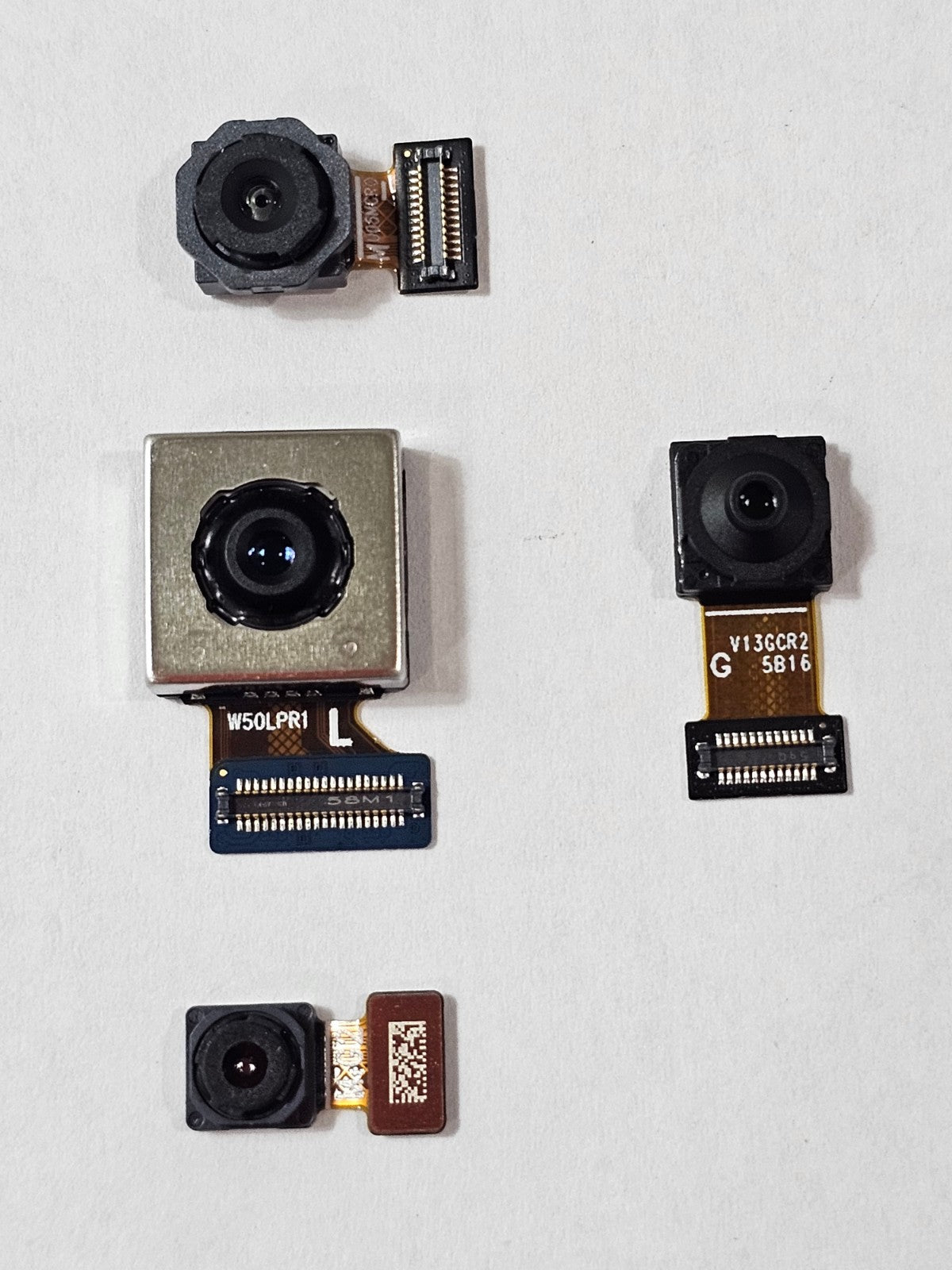 Samsung Galaxy A17 5G A176U Complete Front & Rear Camera Set