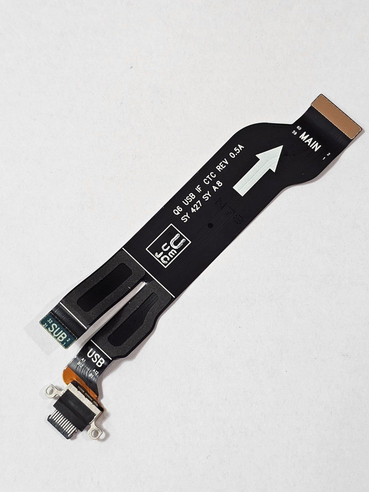 Samsung Galaxy Z Fold6 F956U USB-C Charging Port Flex Cable