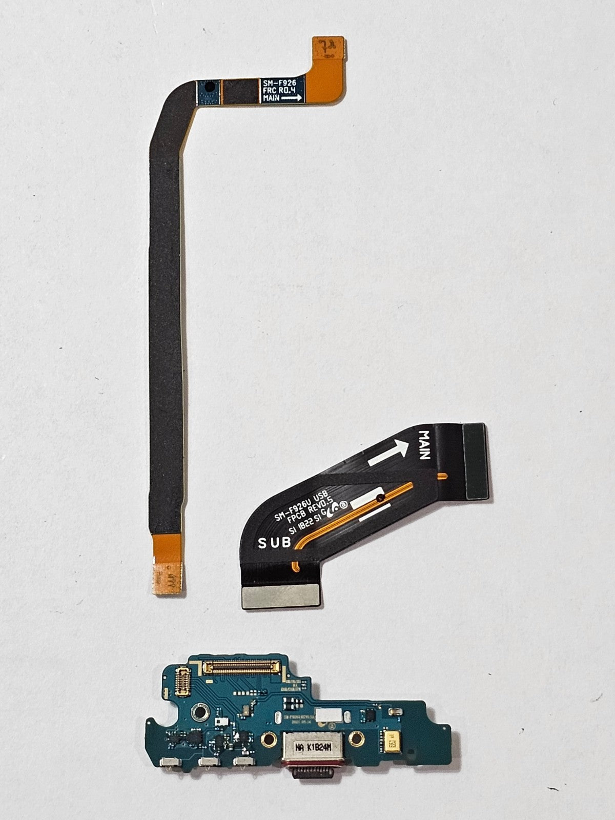 Samsung Galaxy Z Fold3 5G F926U USB-C Charging Port Sub-Board