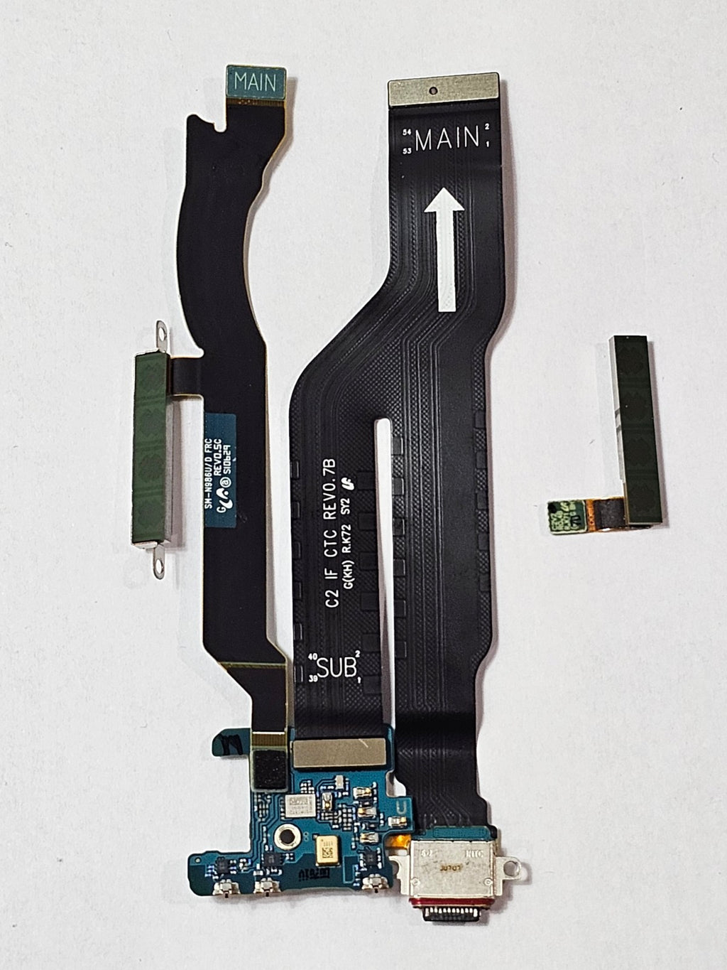 Samsung Galaxy Note20 Ultra 5G N986U USB-C Charging Port Flex Cable