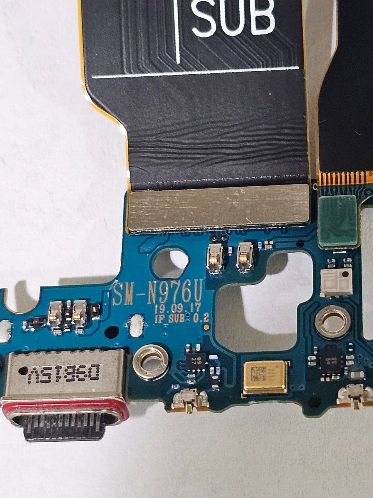 Samsung Galaxy Note10+ 5G N976U USB-C Charging Port Sub-Board