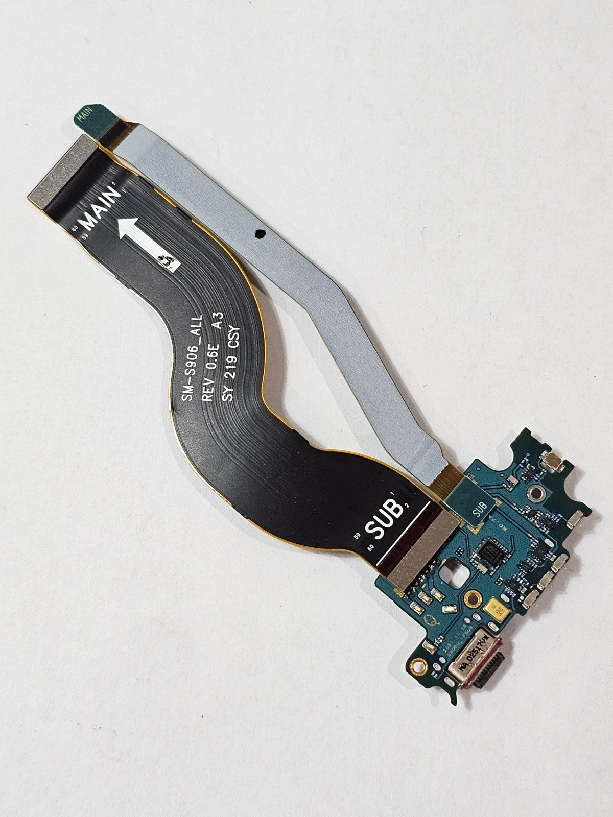 Charging Port Flex Cable — Galaxy S22+ (S906U) — photo 3
