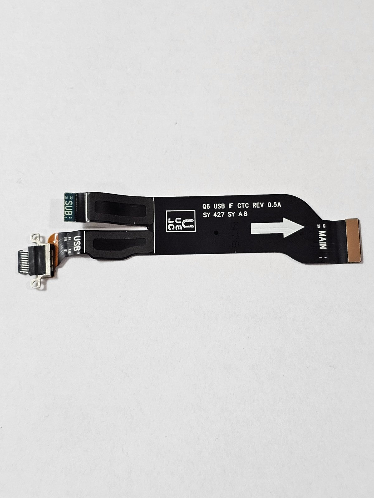 Samsung Galaxy Z Fold6 F956U USB-C Charging Port Flex Cable