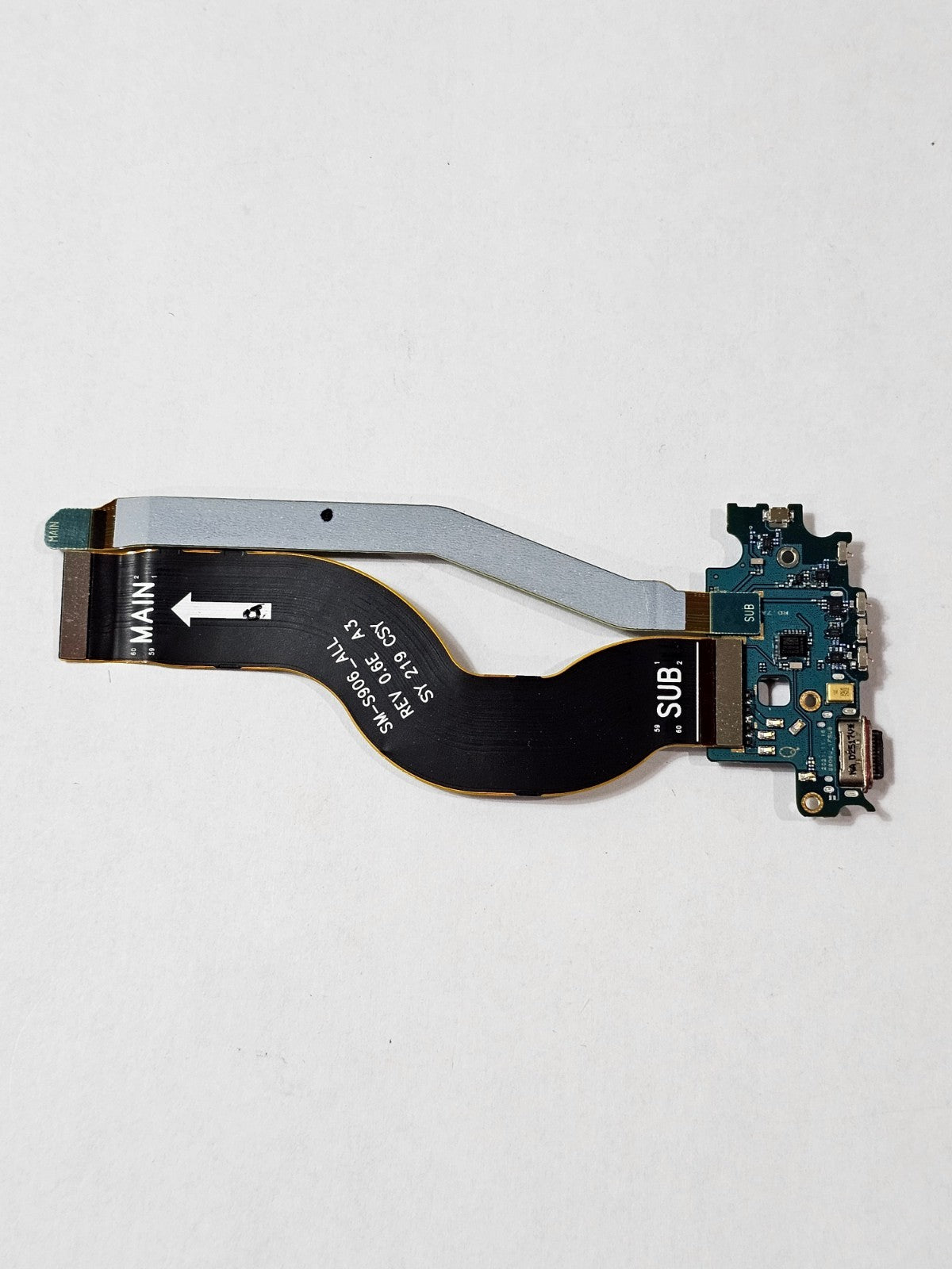 Charging Port Flex Cable — Galaxy S22+ (S906U) — photo 4