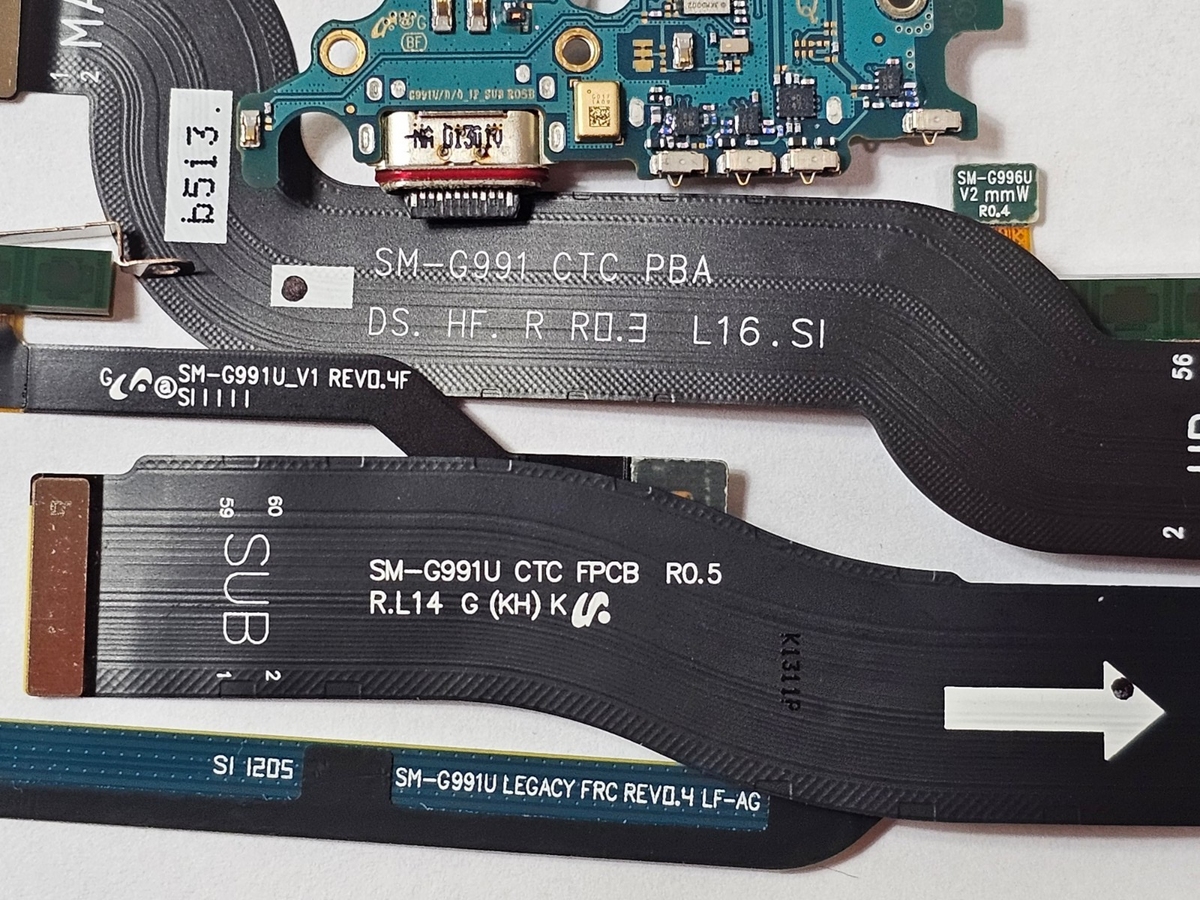 Charging Port Flex Cable — Galaxy S21 (G991U) — photo 4